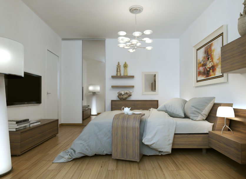 Bedroom modern interior